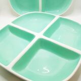 Divided mint serving plates