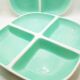 Divided mint serving plates
