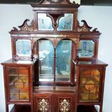 Meuble victorien marqueterie d'os 19ème siècle frank giles & co. kensington