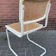Cesca dining room chair designed by Marcel Breuer