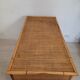 Pair of wicker and bamboo desks, Dal Vera, vintage