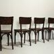 Pub Chairs from Thonet H-48, 1930s, Set of 4