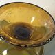 Glass photophore Sufi bubble Biot large 'amber model'