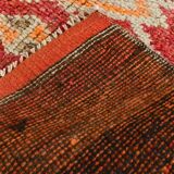 3x10 Pastel Orange Turkish Runner Rug, 102x304Cm