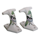 Pair of Paris porcelain coat hooks