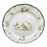 Decorative plate in the Moustier style