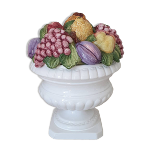 Vase Médicis et composition - fruits