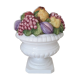 Medici vase and slipware fruit composition