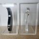 Yin Yang bookends in plexiglass - 1980s postmodern design