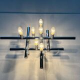 Mid-century Swiss space-age wall lamps or ceiling lights by Temde, 1960s.