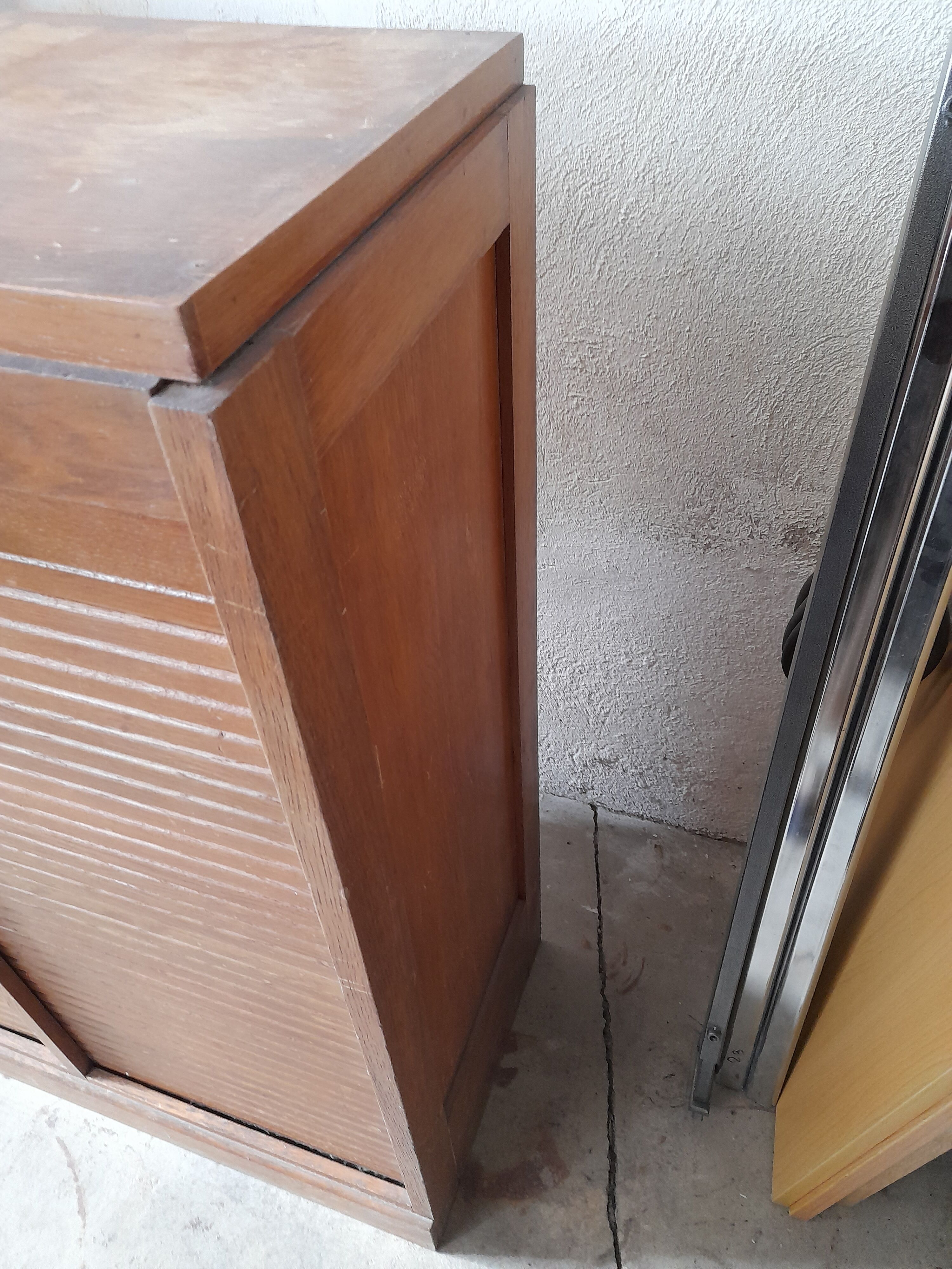 Old curtain cabinet 1950