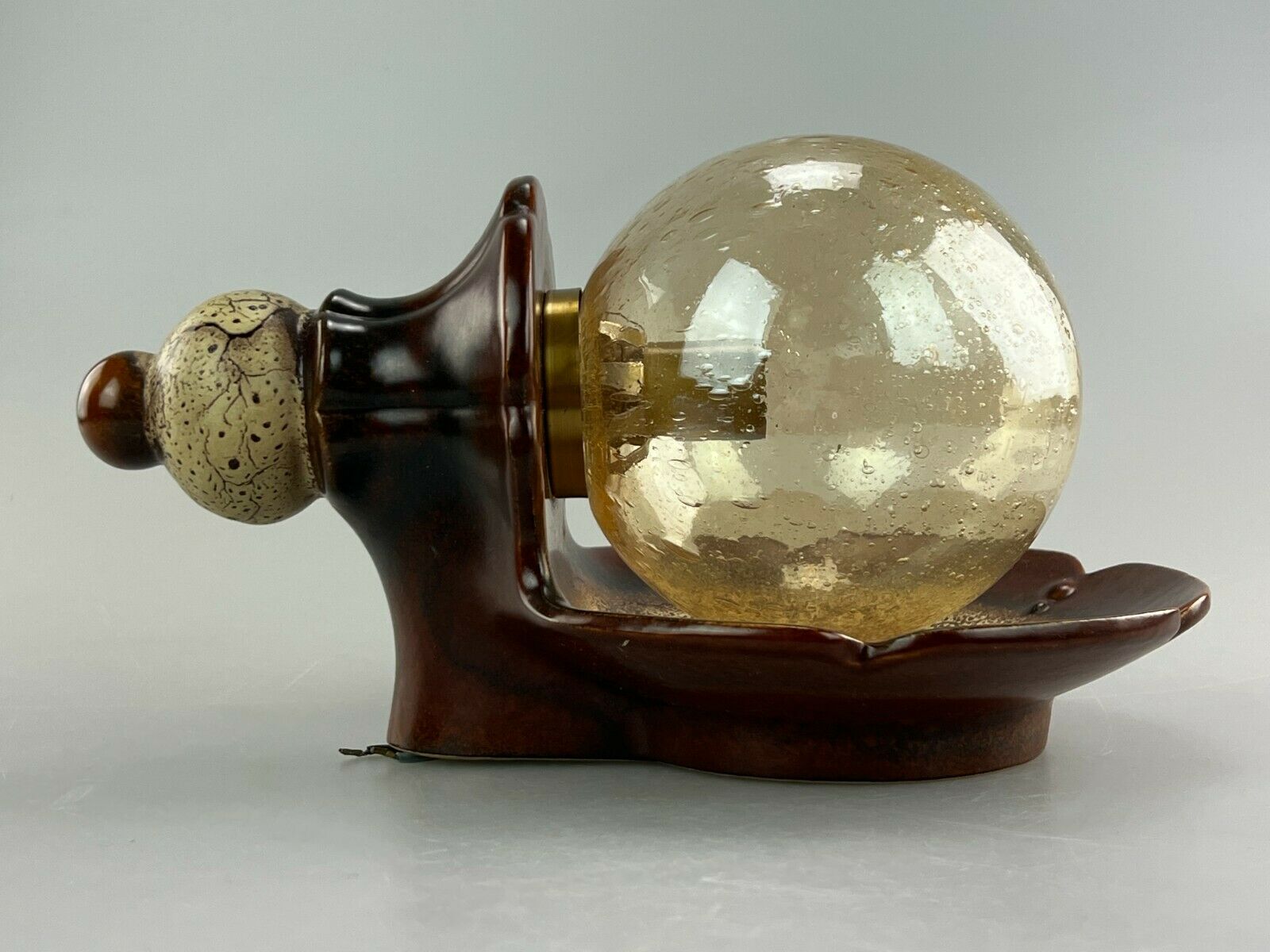 Mid-century ceramic wall light from the 70s
