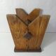 solid wood end table