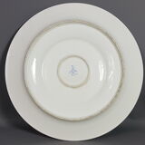 Old enamelled porcelain dish apocryphal brand of Sèvres