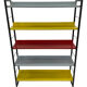 Small Tomado shelving unit in metal and several colours - 1960s Dutch Design