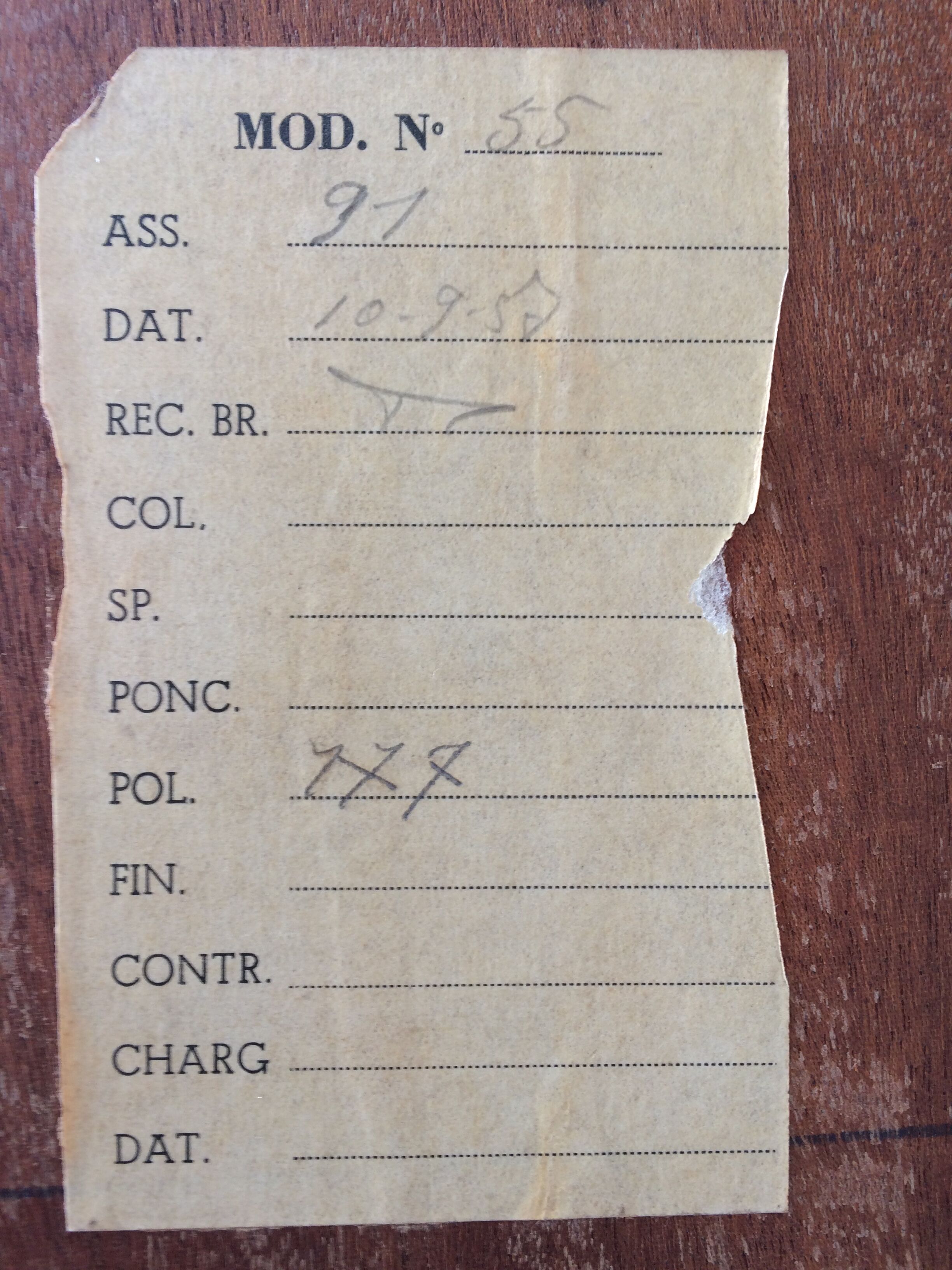 Secretary imexcotra 50s vintage