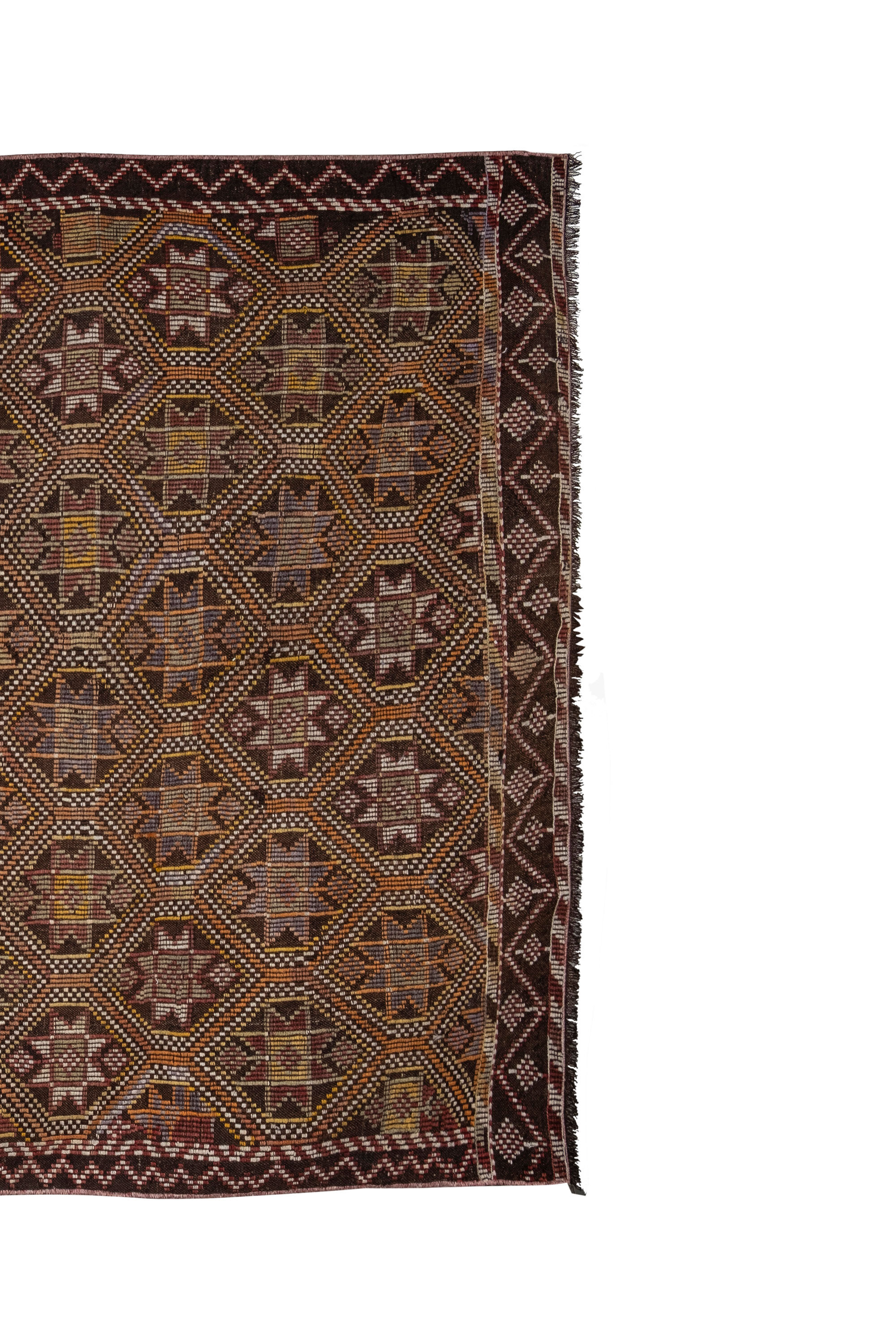 Turkish Jajim Kilim Rug, 1970s 165 x 295 cm