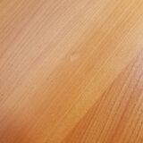 Vintage elm dining table by Maison Regain