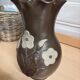 Vase de Noron à décor de fleurs