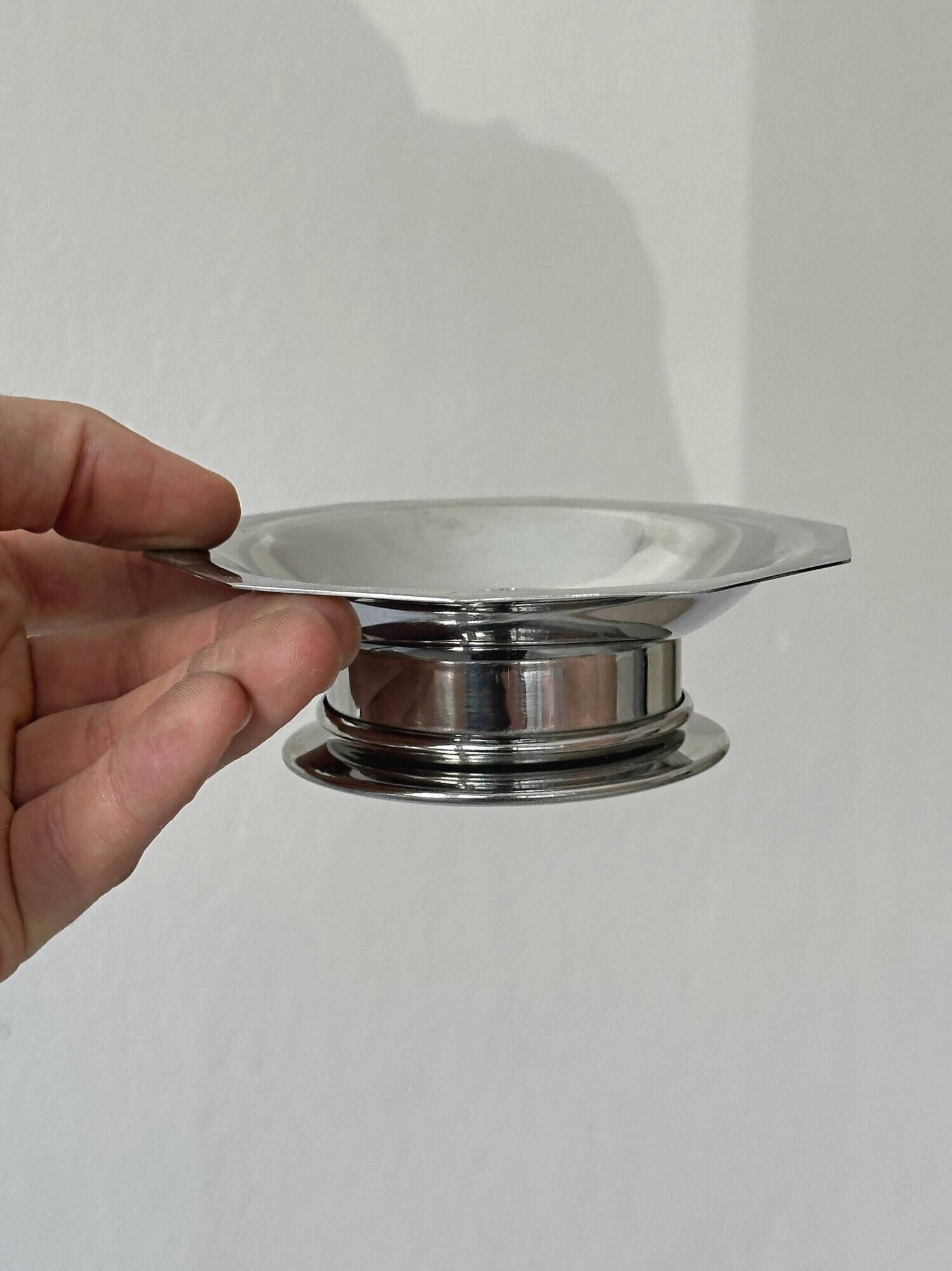 Metal butter dish coquillor