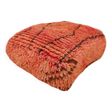 Handmade Berber pouf in wool 60 X 60 X 20 CM