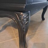 Tosconova black lacquered bookcase
