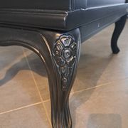 Tosconova black lacquered bookcase