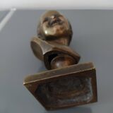 Buste enfant en bronze