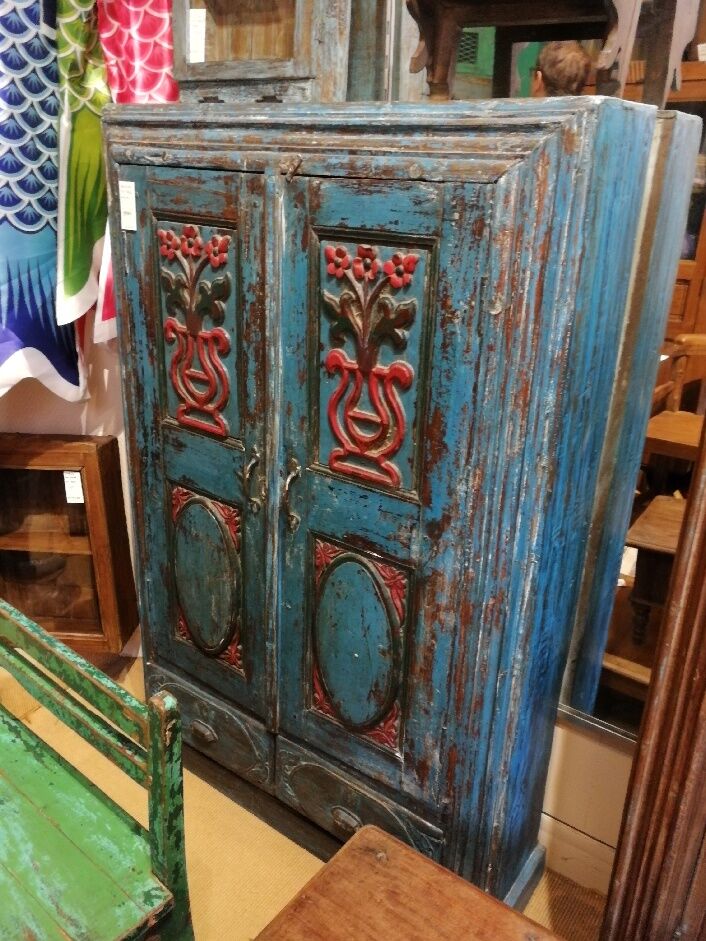 Antique teak cabinet