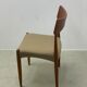 4xDanish Teak Dining Chairs by Bernard Petersen 1960s