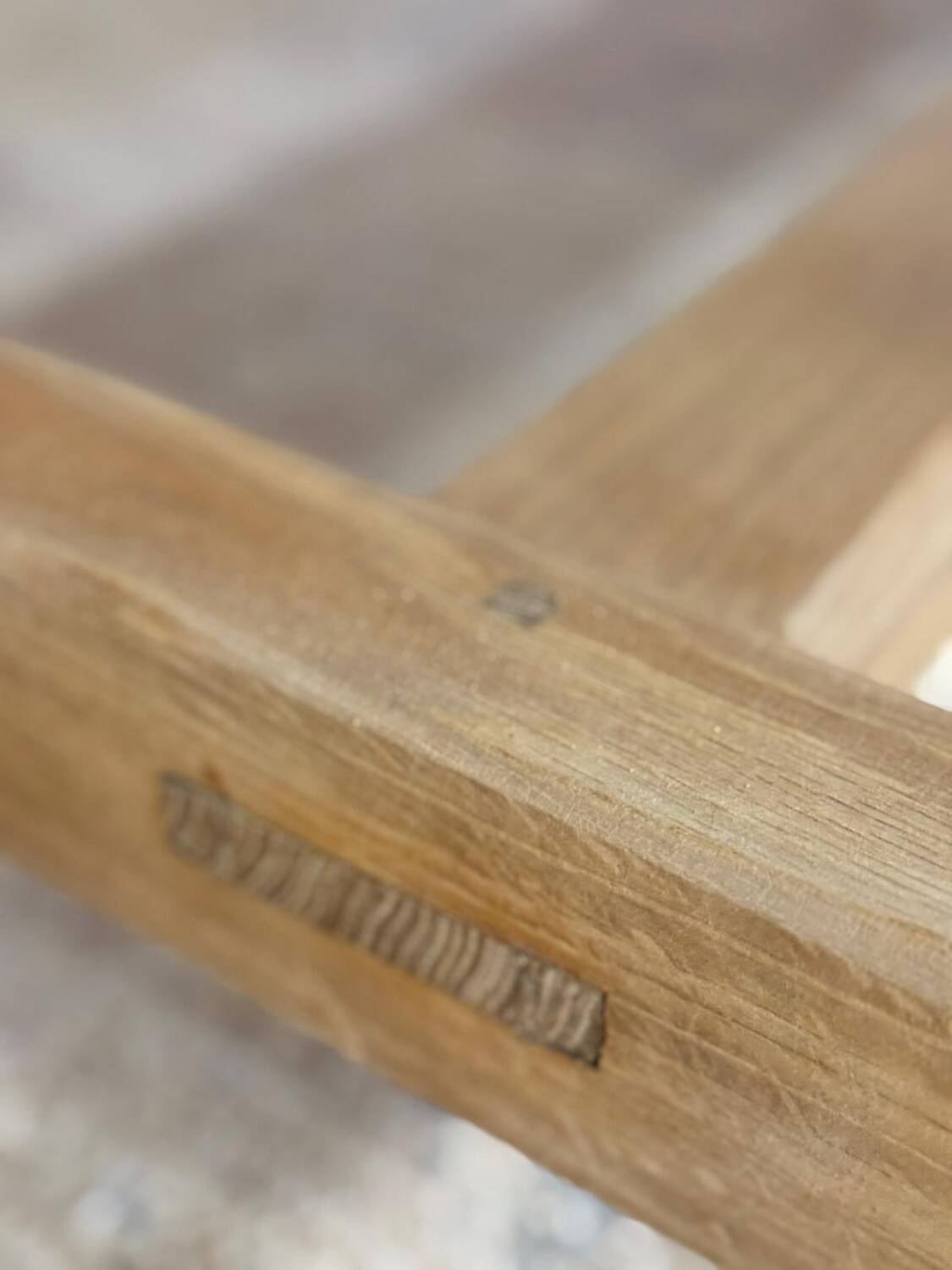 large solid oak farmhouse table