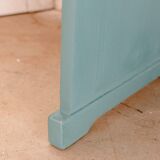 School curtain desk