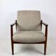 Beige GFM-64 Armchair attributed to Edmund Homa, 1970s