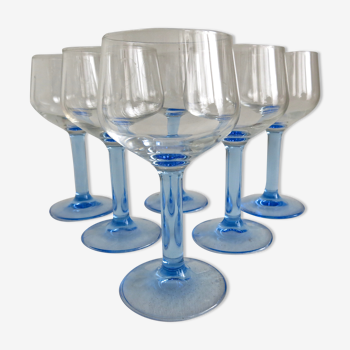 6 verres à vin