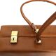 Ensemble de trois valises en cuir vintage