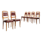 Set of vintage chairs, 1950s