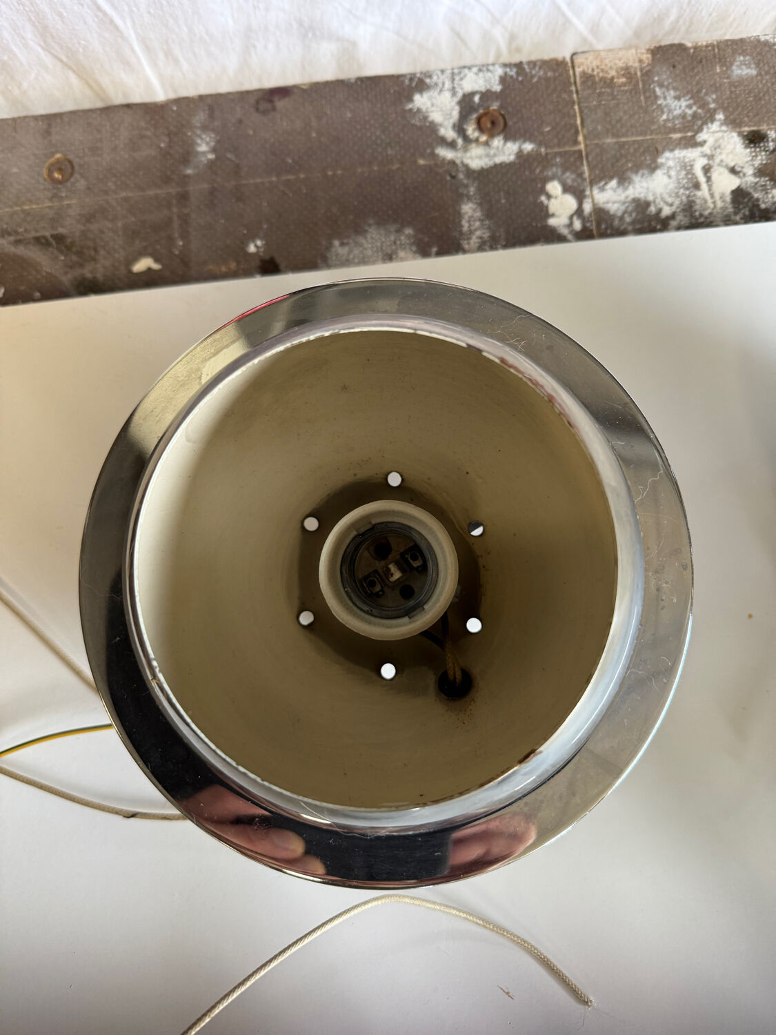 Vintage recessed spotlights