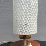 Table lamp 1960 diamond glass