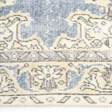 Classic soft blue carpets 216x117cm