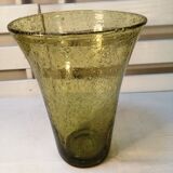 Blown glass vase - Biot glassware