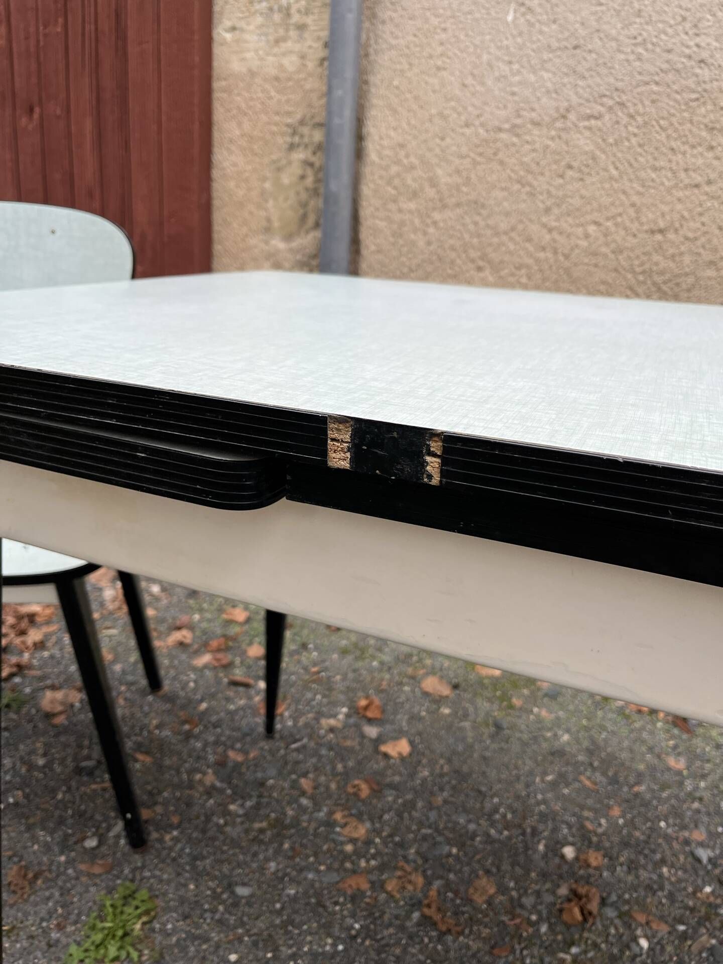Formica table and chairs