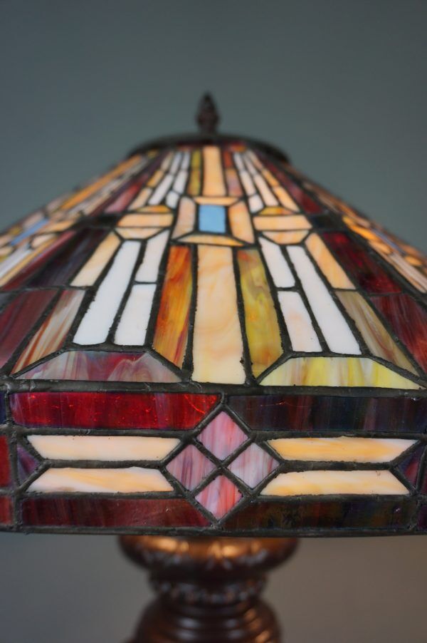 Set of 2 Tiffany lamps