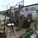 Cast iron staircase nineteenth