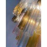 Contemporary Modern "Tronco" Murano Glass Sputnik Chandelier Venini Style