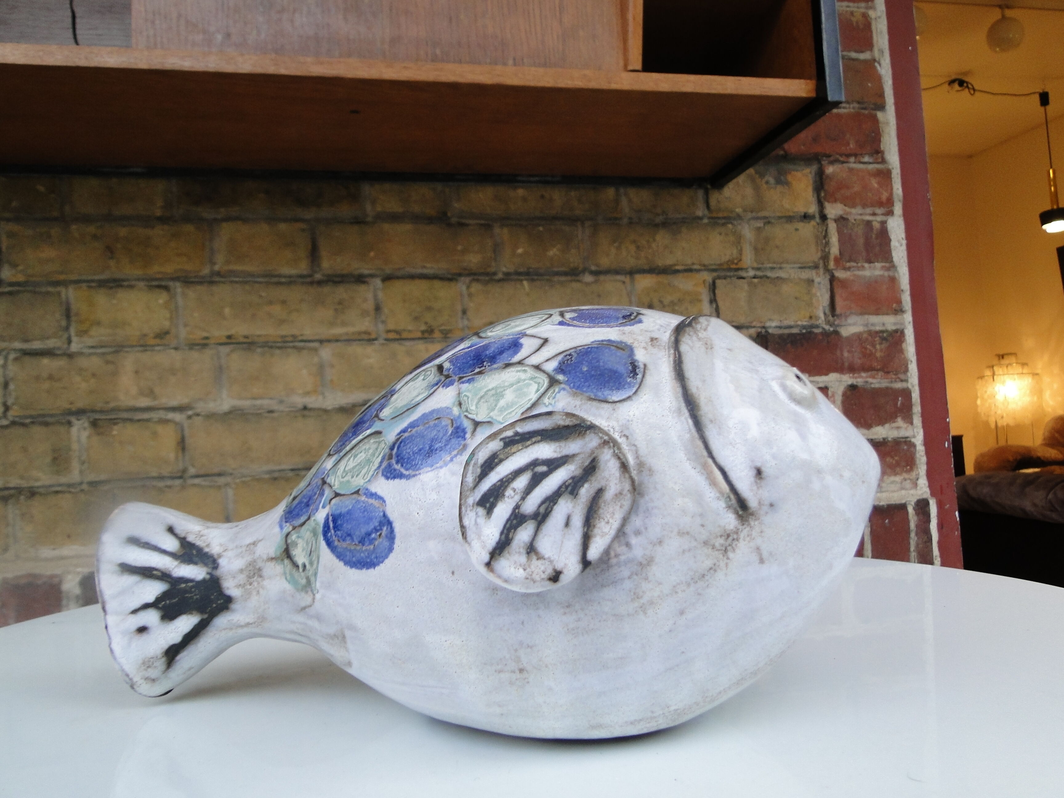 Large ceramic by Vallauris 1960s
