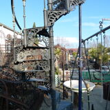Cast iron spiral staircase