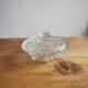 Chiseled glass candy box