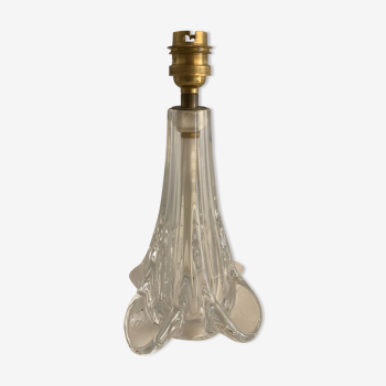 Sèvres crystal lamp foot, 1960