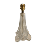 Pied de lampe en cristal de Sèvres, 1960