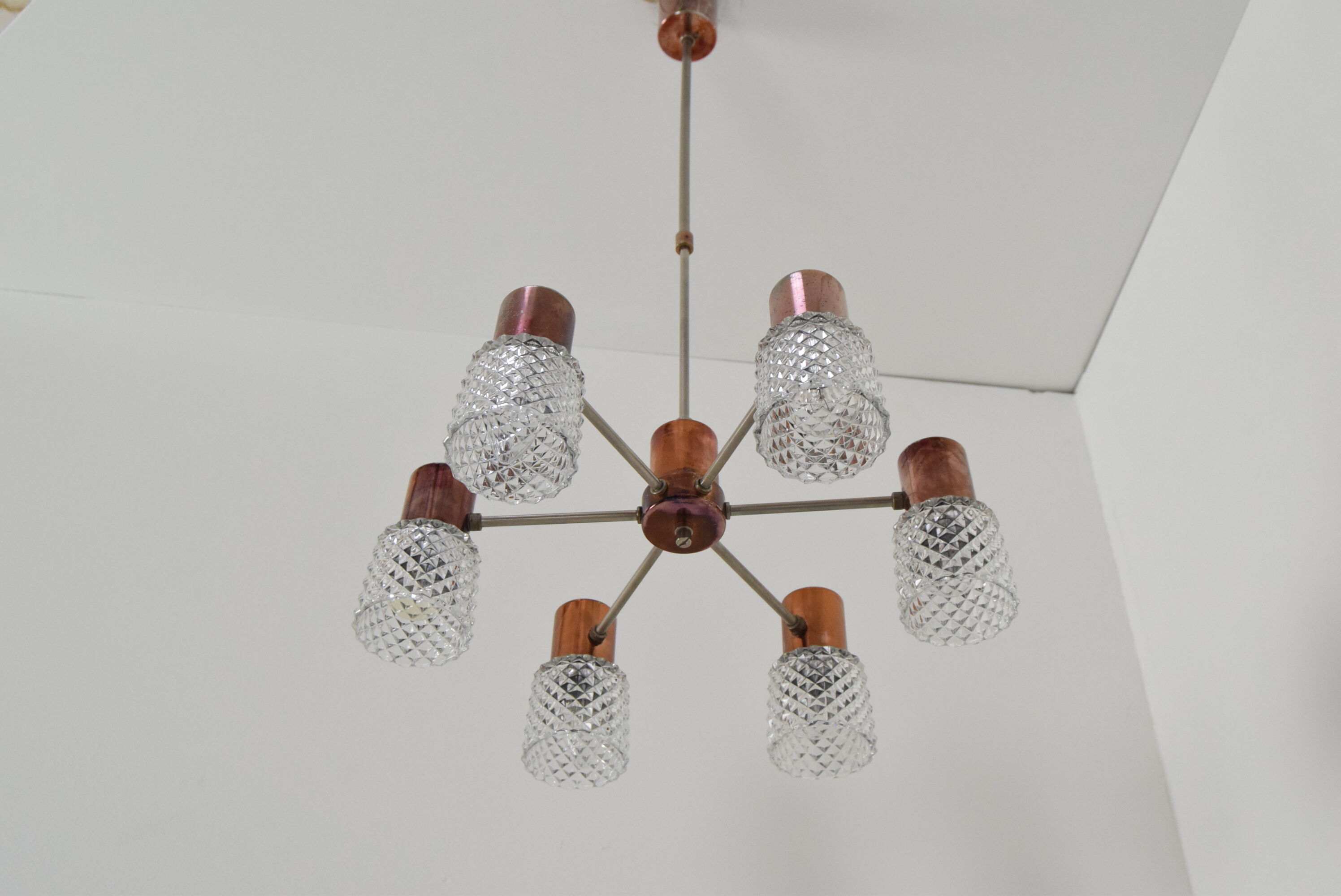 Mid-century Chandelier by Kamenicky Senov,1960's.
